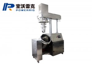 Emulsifier homogenizer (MIC-100L vacuum Emulsifier homogenizer mixer for cream sauce )