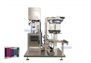 semi-auto glue cartridge filling machine