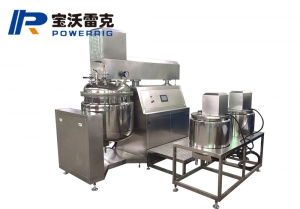 MIC-100L vacuum homogenizer emulsifier mixer tank for cosmetic cream lotion shampoo