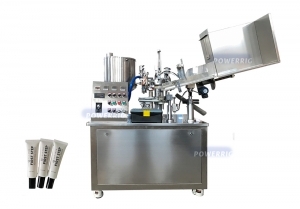 small automatic soft tube filling machine