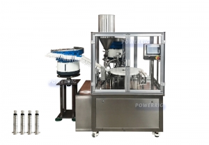 plastic syringe filling machine