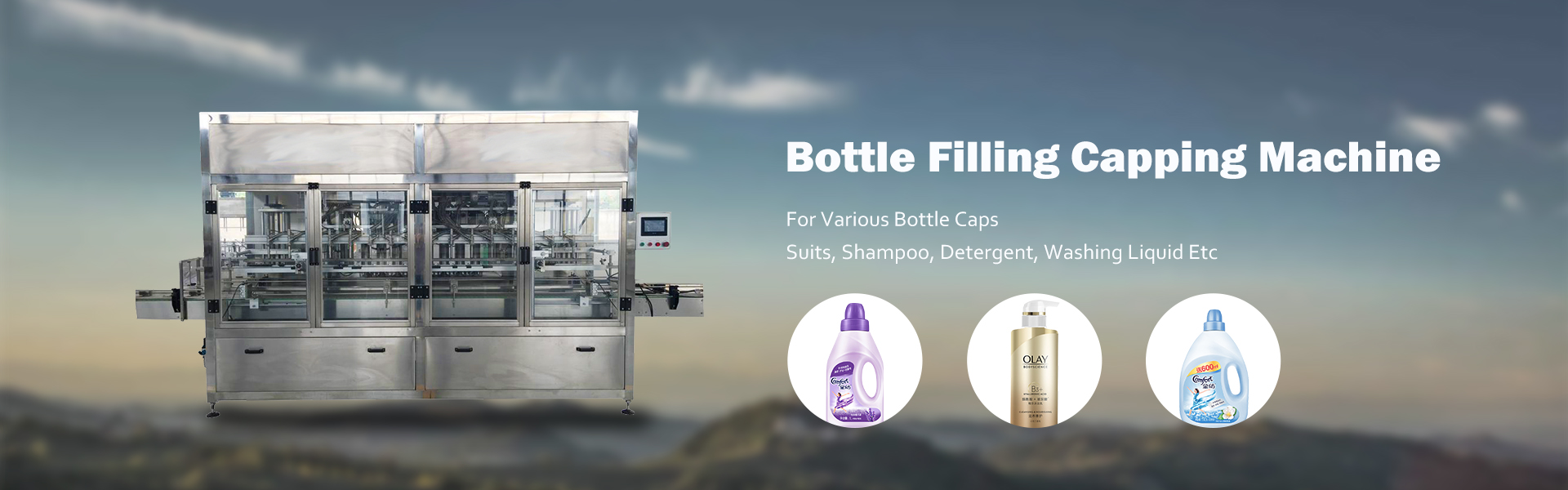 Detergent filling machine