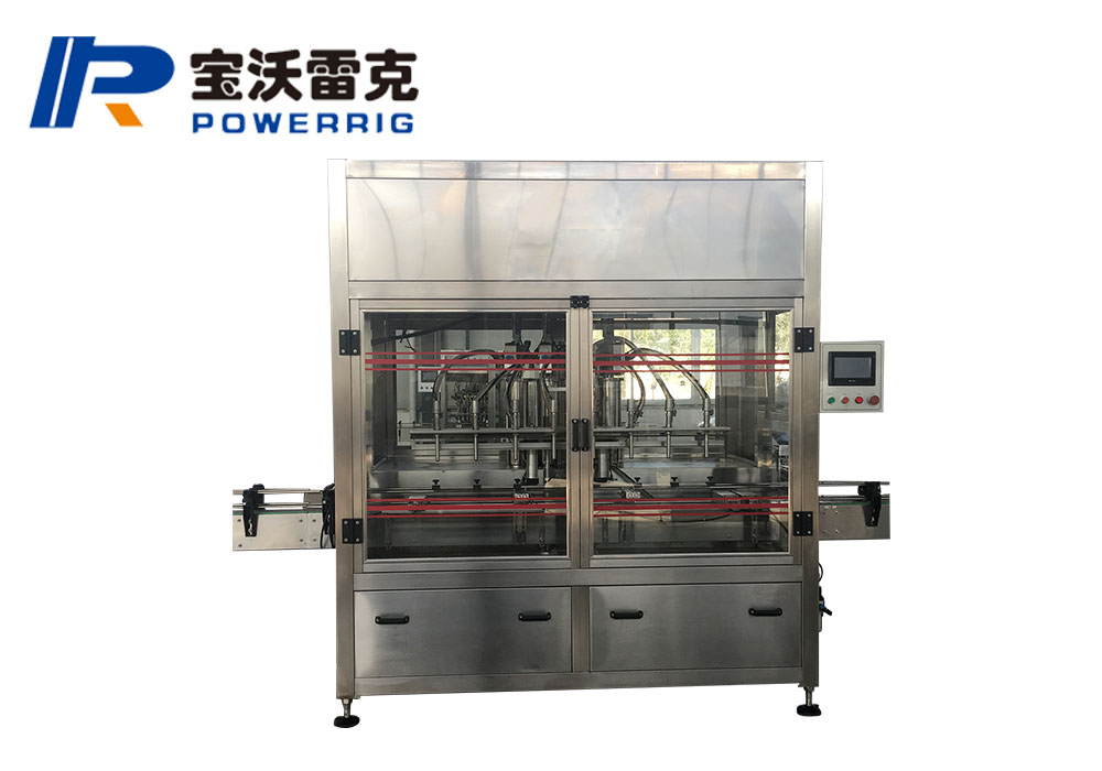 Lubricating oil filling machine (Selected)